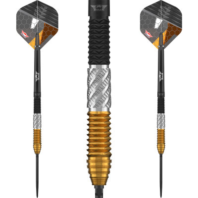 BULLS NL CP Steel Darts Dirk van Duijvenbode Changeable Point 95% Tungsten Steeltip Darts Steeldart 24 g