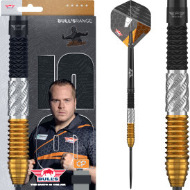 BULLS NL CP Steel Darts Dirk van Duijvenbode Changeable Point 95% Tungsten Steeltip Darts Steeldart 24 g