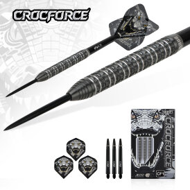 *Moderat bespielt * -one80 Steel Dart Crocforce CF1 VHD 90% Tungsten Steeltip Dart Steeldart 24 g