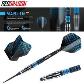 *Moderat bespielt * - Red Dragon Steel Darts Marlin 90% Tungsten Steeltip Dart Steeldart 26 g