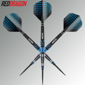 *Moderat bespielt * - Red Dragon Steel Darts Marlin 90% Tungsten Steeltip Dart Steeldart 26 g