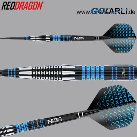 *Moderat bespielt * - Red Dragon Steel Darts Marlin 90% Tungsten Steeltip Dart Steeldart 26 g