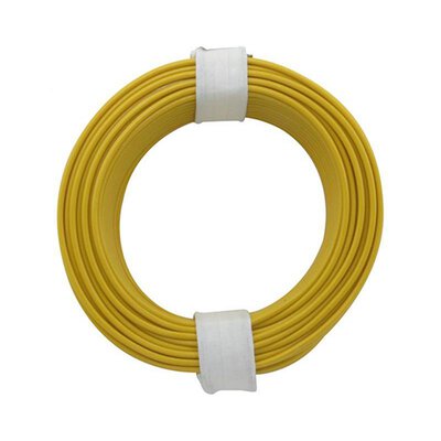 Kupferschalt Litze gelb 0,14 mm 10m Ring
