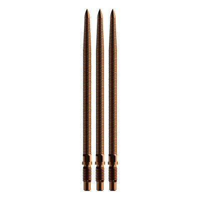 BULL´S NL CP Changeable Points Dart Wechsel- Spitzen Schraubspitzen Micro Grip Bronze Micro Grip Point 40 mm