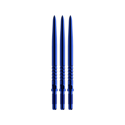BULL´S NL CP Changeable Points Dart Wechsel- Spitzen Schraubspitzen Ringed Grip Blau Ringed Grip Point 32 mm