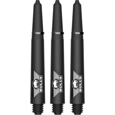 BULL´S NL Dart Capo Carbon Dart Shaft Schwarz Bulls NL Logo IM Intermediate