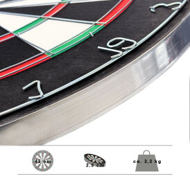 Karella Dartboard Training Set inkl. 2 Satz Steeldarts