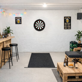 Karella Dartboard Training Set inkl. 2 Satz Steeldarts