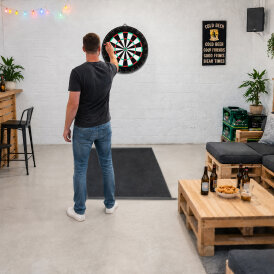 Karella Dartboard Training Set inkl. 2 Satz Steeldarts