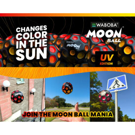 Waboba Moon Ball SUN UV Edition Farbwechsel Extreme Bouncing Springball Sprungball