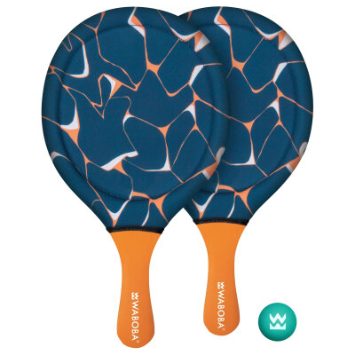 Waboba Beach Paddle Set Sport Series Strand Paddle Set Orange