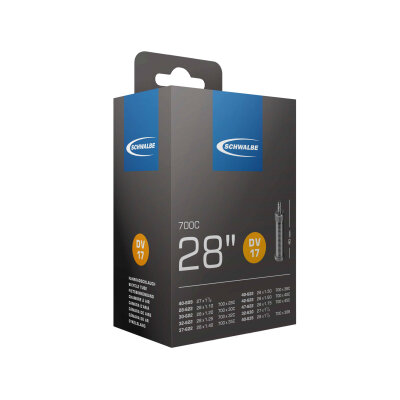 *Verpackung beschädigt* -  Schwalbe Fahrradschlauch Schlauch Nr.17 28"/700C 28-47/622 Dunlop-Ventil DV 40 mm #1