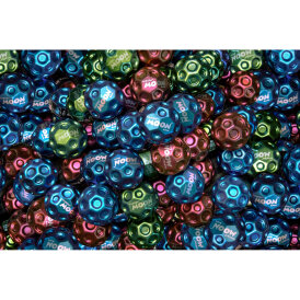 Waboba Moon Ball Metallic Extreme Bouncing Springball Sprungball Metalic Rot