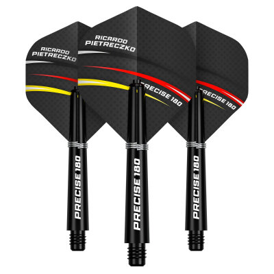 Precise180 Ricardo Pietreczko Pikachu Flight & Shaft Set Nr.2 IM Intermediate