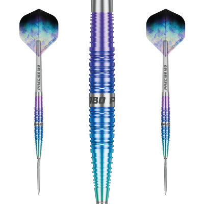 Precise180 Steel Darts Northern Lights Caliburn EVO Point 90% Tungsten Steeltip Dart Steeldart