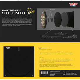 BULLS NL Dartboard Silencer Neo Dart Schallschutz für Steeldartboards aller Hersteller