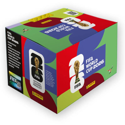 Panini - Offizielle FIFA World Cup 2026™ Fussball-Weltmeisterschaft 2026 Sticker Display 50 Tüten