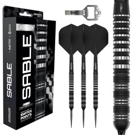Red Dragon Steel Darts Switch Point Sable Parallel 90% Tungsten Steeltip Dart Steeldart