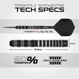 Red Dragon Steel Darts Switch Point Sable Parallel 90% Tungsten Steeltip Dart Steeldart