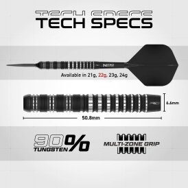 Red Dragon Steel Darts Switch Point Sable Parallel 90% Tungsten Steeltip Dart Steeldart