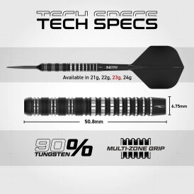 Red Dragon Steel Darts Switch Point Sable Parallel 90% Tungsten Steeltip Dart Steeldart