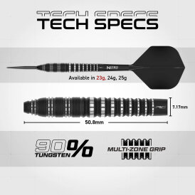 Red Dragon Steel Darts Switch Point Sable Torpedo 90% Tungsten Steeltip Dart Steeldart