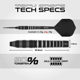 Red Dragon Steel Darts Switch Point Sable Torpedo 90% Tungsten Steeltip Dart Steeldart