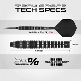 Red Dragon Steel Darts Switch Point Sable Torpedo 90% Tungsten Steeltip Dart Steeldart 25 g