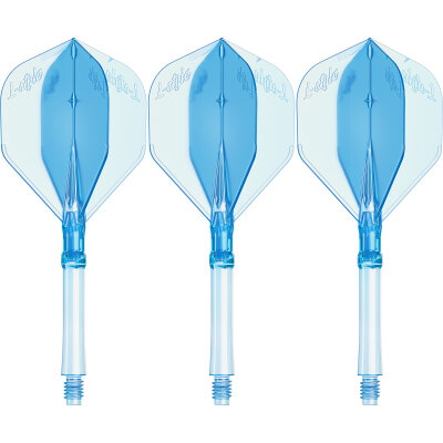 L-Style L-System L1 2BA Flight- Schaftsystem Standard Lang L1 330 Klar Blau