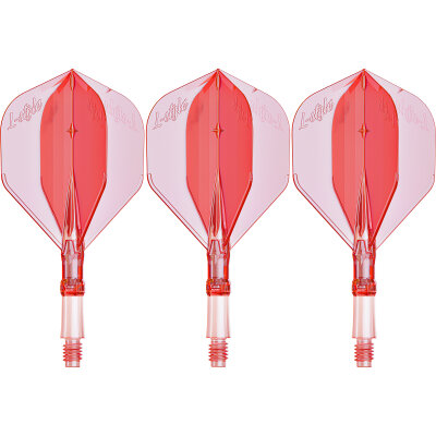 L-Style L-System L1 2BA Flight- Schaftsystem Standard Kurz L1 190 Klar Rot