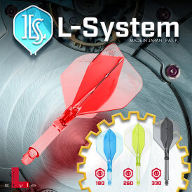 L-Style L-System L1 2BA Flight- Schaftsystem Standard Mittel L1 260 Klar Rot