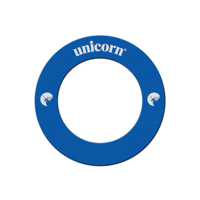 *B-Ware* - Unicorn Dart Striker EVA Dartboard Surround Catchring Wandschutz Blau