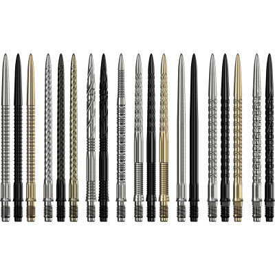 Mission R2.5 Rapid Dart Points Dart Wechsel- Spitzen Schraubspitzen GV1, RVX, SGV, GV2, DSX, SM1, SG2, SC1 verschiedene Farben und Längen
