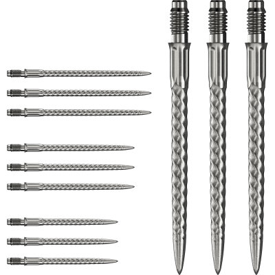 Mission R2.5 Rapid Dart Points Dart Wechsel- Spitzen Schraubspitzen Silber RVX 30 mm