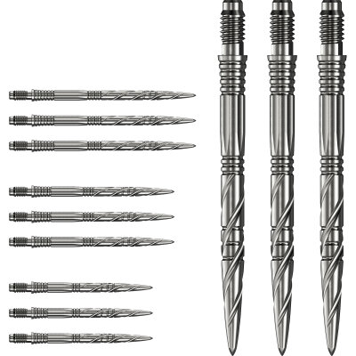 Mission R2.5 Rapid Dart Points Dart Wechsel- Spitzen Schraubspitzen Silber SGV 35 mm