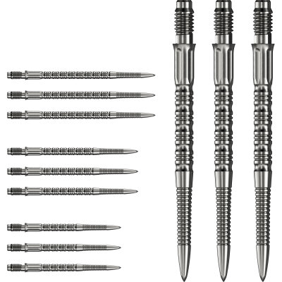 Mission R2.5 Rapid Dart Points Dart Wechsel- Spitzen Schraubspitzen Silber GV2 40 mm