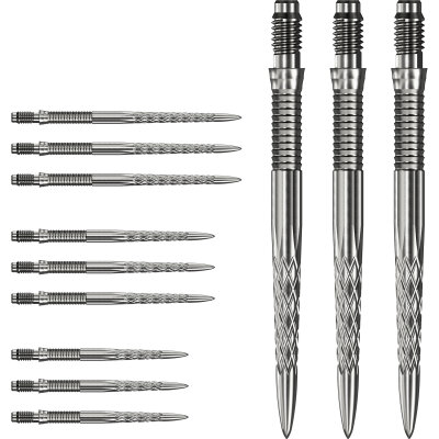 Mission R2.5 Rapid Dart Points Dart Wechsel- Spitzen Schraubspitzen Silber DSX 35 mm
