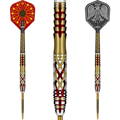 Shot Steel Darts Goths Alaric Turbo Point 95% Tungsten Steeltip Darts Steeldart