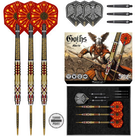 Shot Steel Darts Goths Alaric Turbo Point 95% Tungsten Steeltip Darts Steeldart