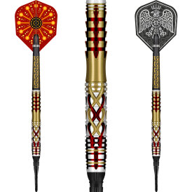 Shot Soft Darts Goths Alaric 95% Tungsten Softtip Darts...