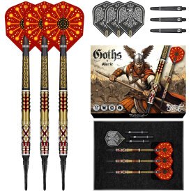 Shot Soft Darts Goths Alaric 95% Tungsten Softtip Darts Softdart 20 g