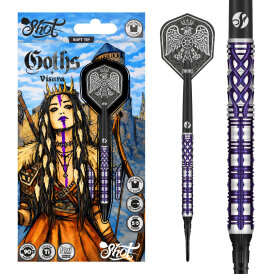 Shot Soft Darts Goths Visara 90% Tungsten Softtip Darts Softdart 20 g
