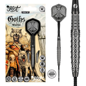 Shot Steel Darts Goths Wulfaz Turbo Point 90% Tungsten Steeltip Darts Steeldart