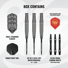 Shot Steel Darts Goths Wulfaz Turbo Point 90% Tungsten Steeltip Darts Steeldart