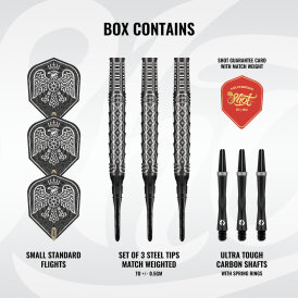Shot Soft Darts Goths Wulfaz 90% Tungsten Softtip Darts Softdart 20 g