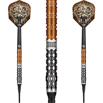 Shot Soft Darts Gnarly Gnasha 95% Tungsten Softtip Darts Softdart 20 g