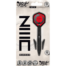 Shot Soft Darts Zen Bomber Turbo Point 90% Tungsten Softtip Darts Softdart 20 g