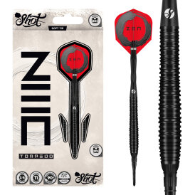 Shot Soft Darts Zen Torpedo Turbo Point 90% Tungsten Softtip Darts Softdart 20 g