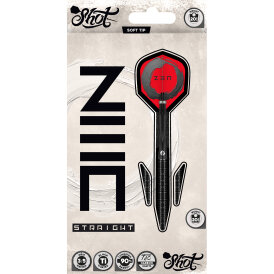 Shot Soft Darts Zen Straight Turbo Point 90% Tungsten Softtip Darts Softdart 20 g