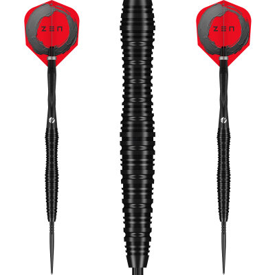 Shot Steel Darts Zen Scallop Turbo Point 90% Tungsten Steeltip Darts Steeldart 25 g
